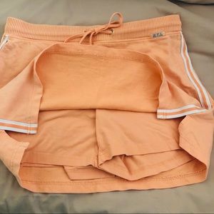 Orange Sporty Skort